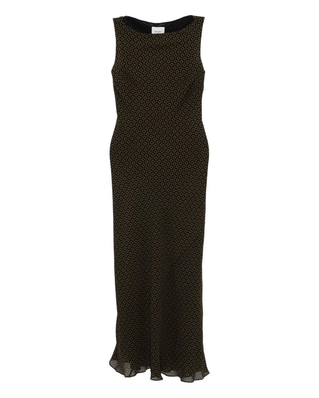 Reformation Black Prescott Dress