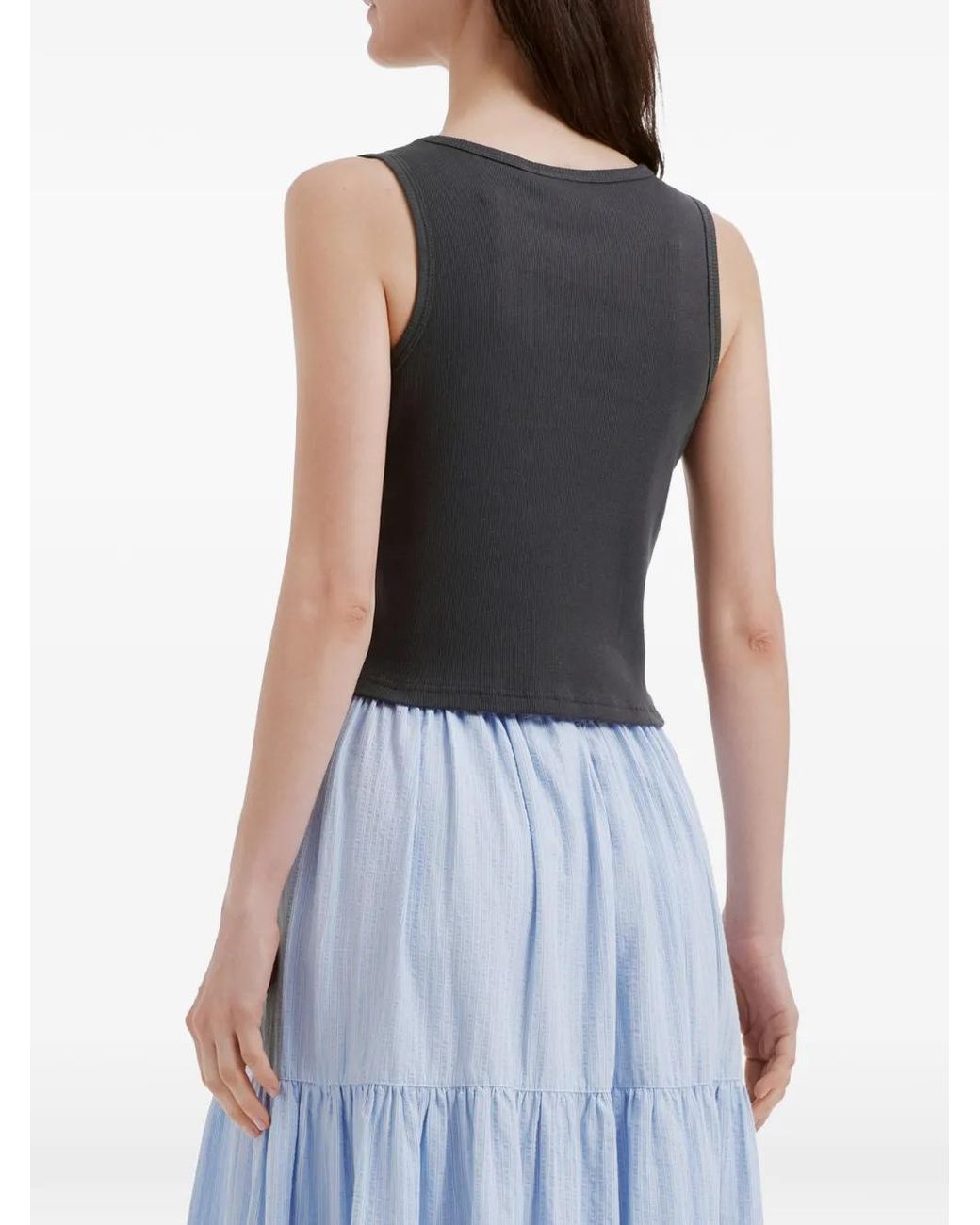 Chocoolate Black Haut À Logo Brodé