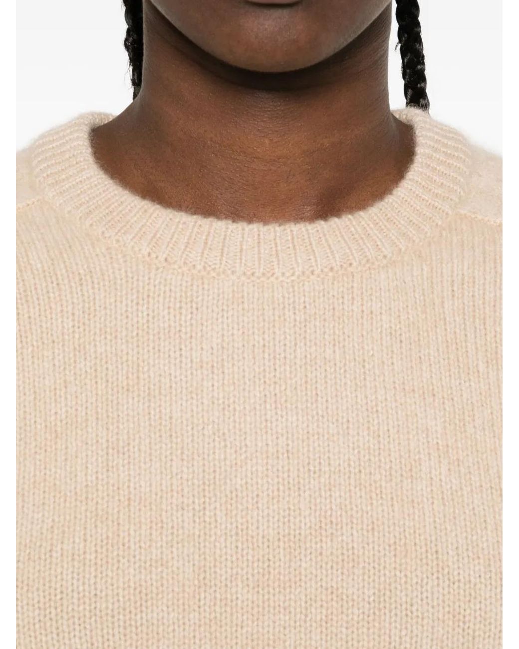 Pull En Cachemire Kujten en coloris Natural