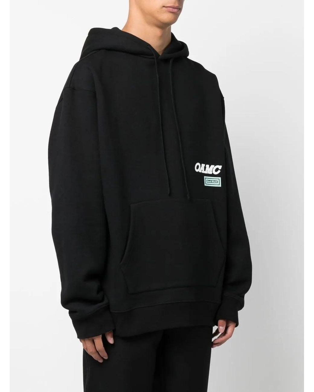 OAMC Blue Logo-Print Hoodie for men