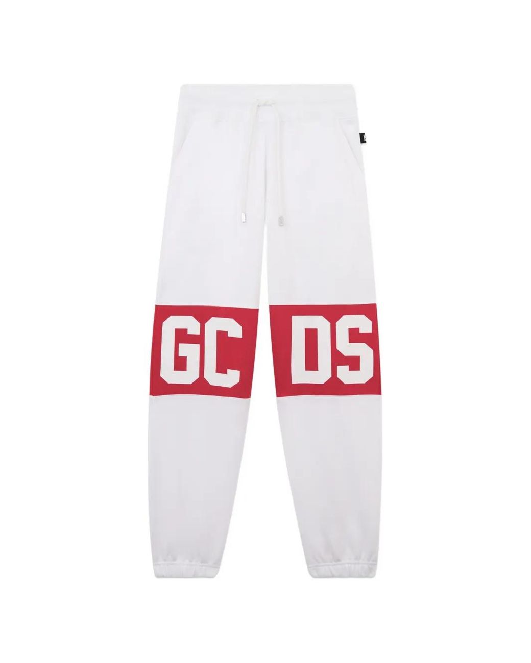 Gcds White Logo-Band Track Pants for men