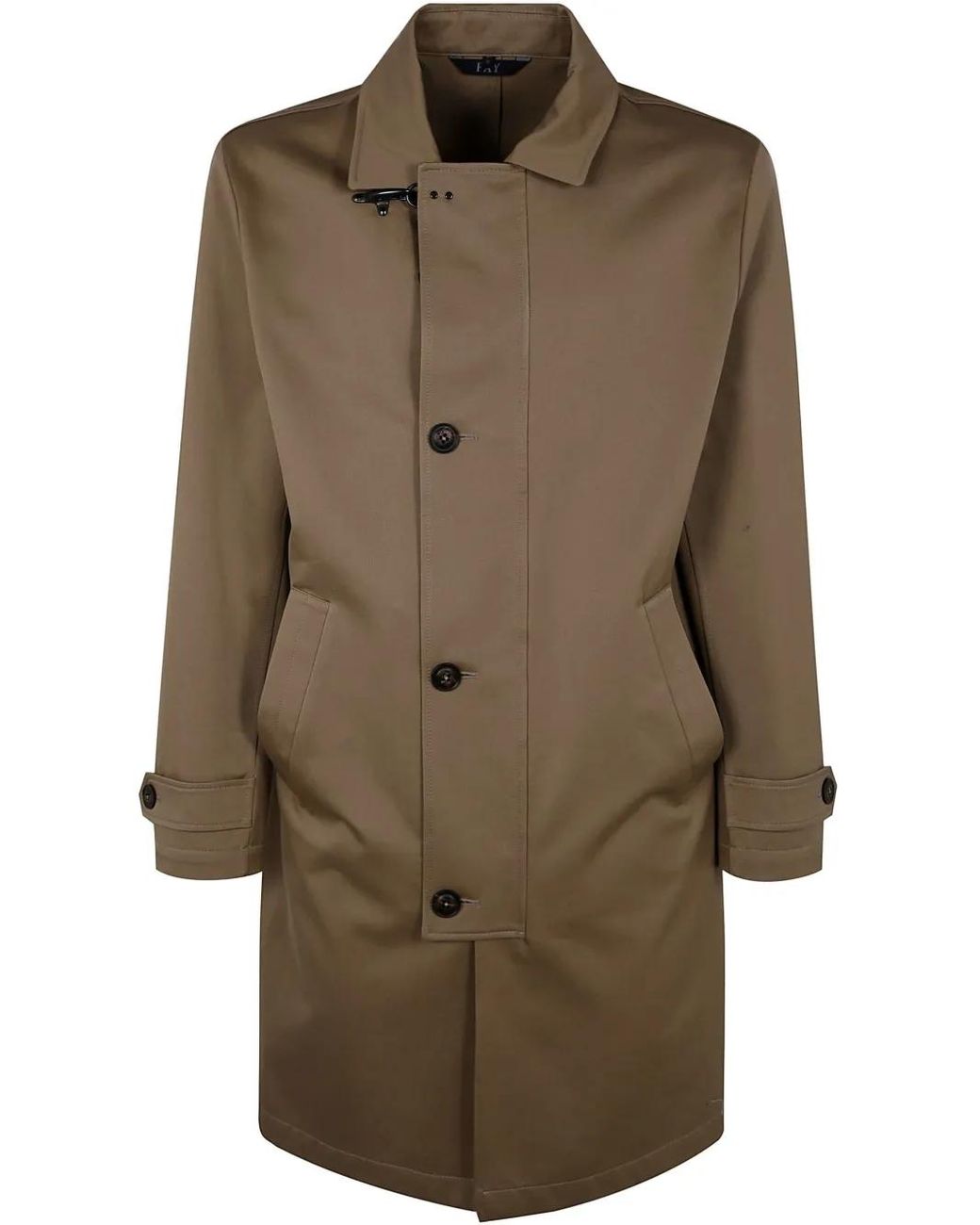 Fay Green Morning Raincoat for men