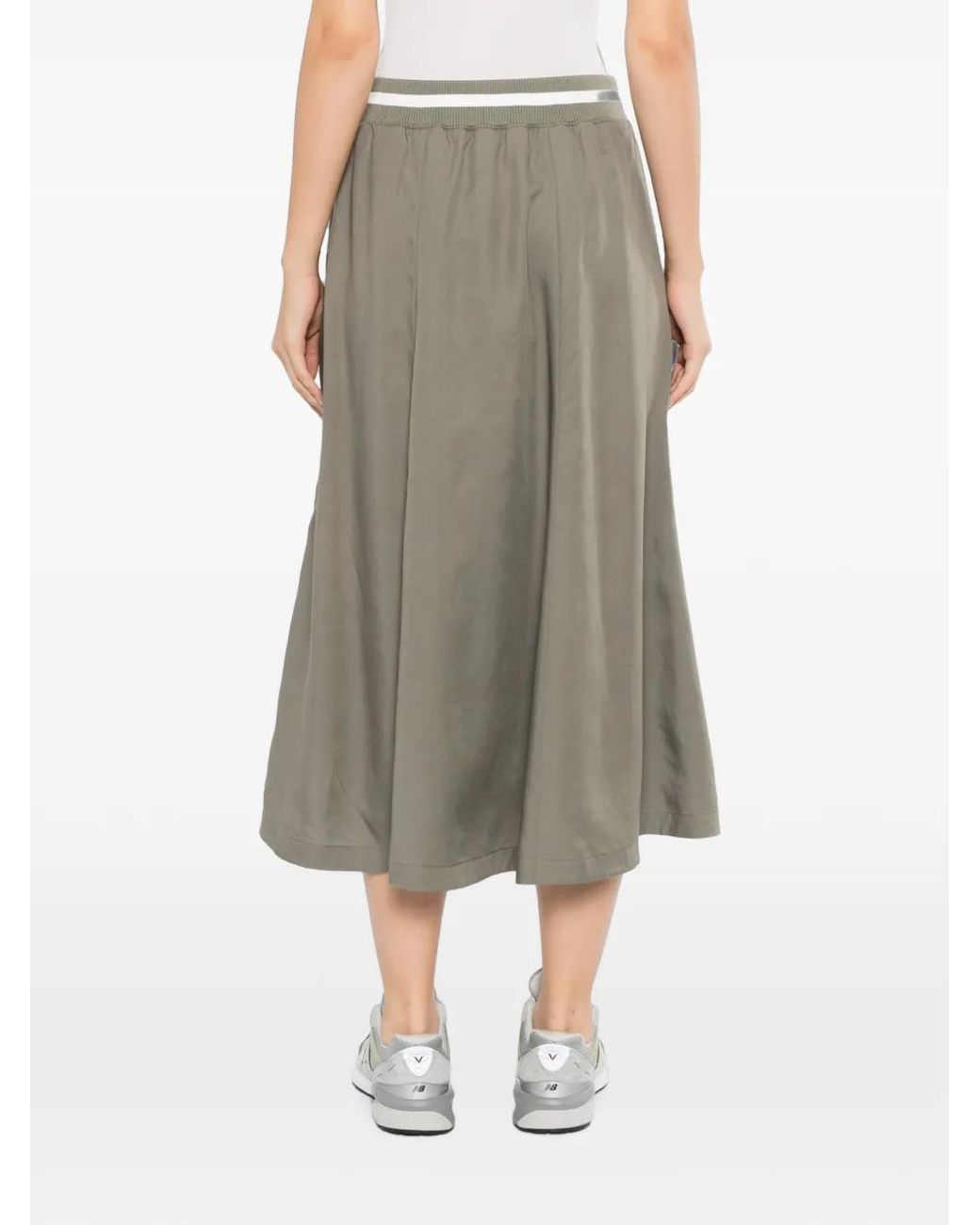 SPORT b. by agnès b. Gray Elasticated Waistband Skirt
