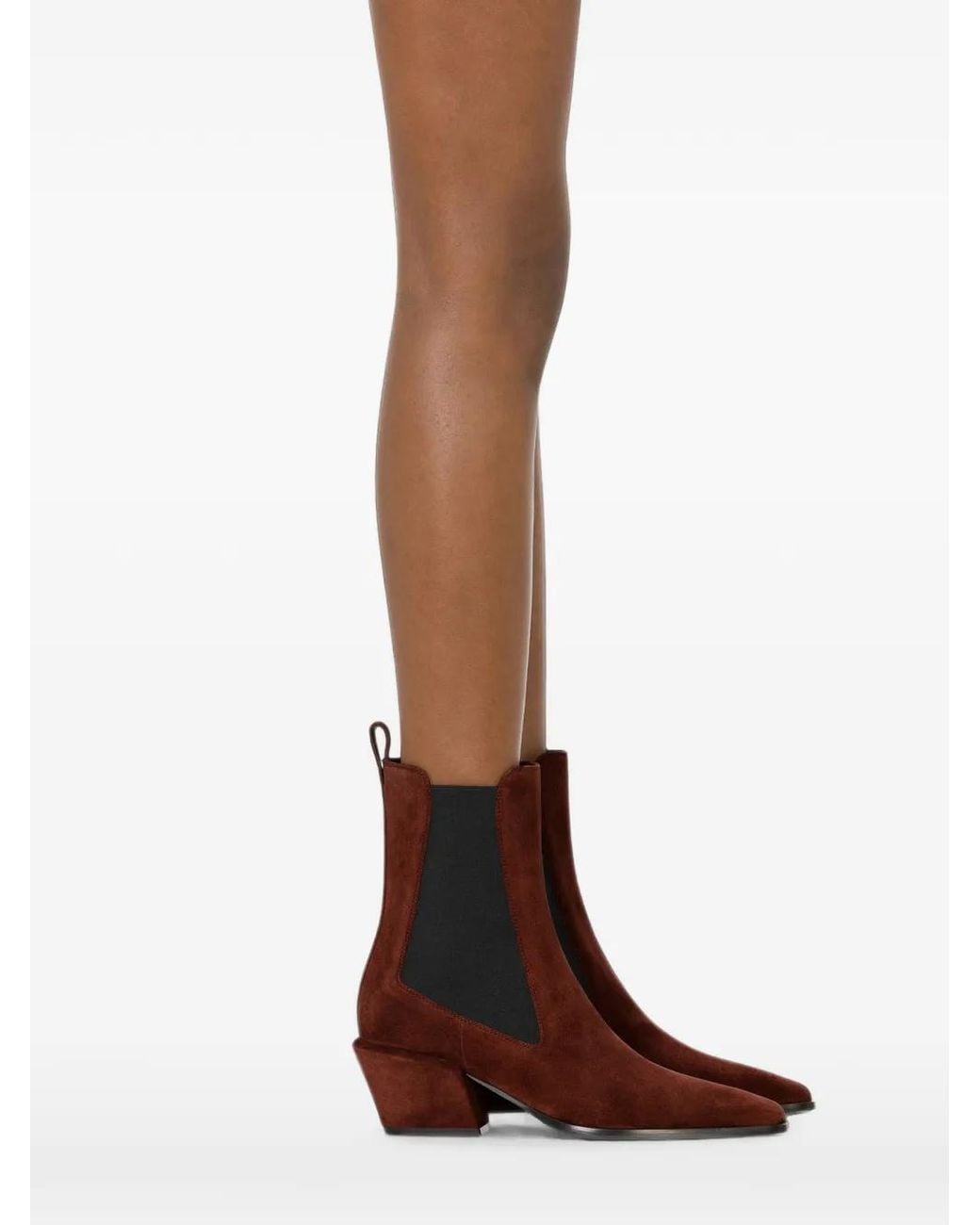 Paris Texas Brown Bettina Chelsea Boots