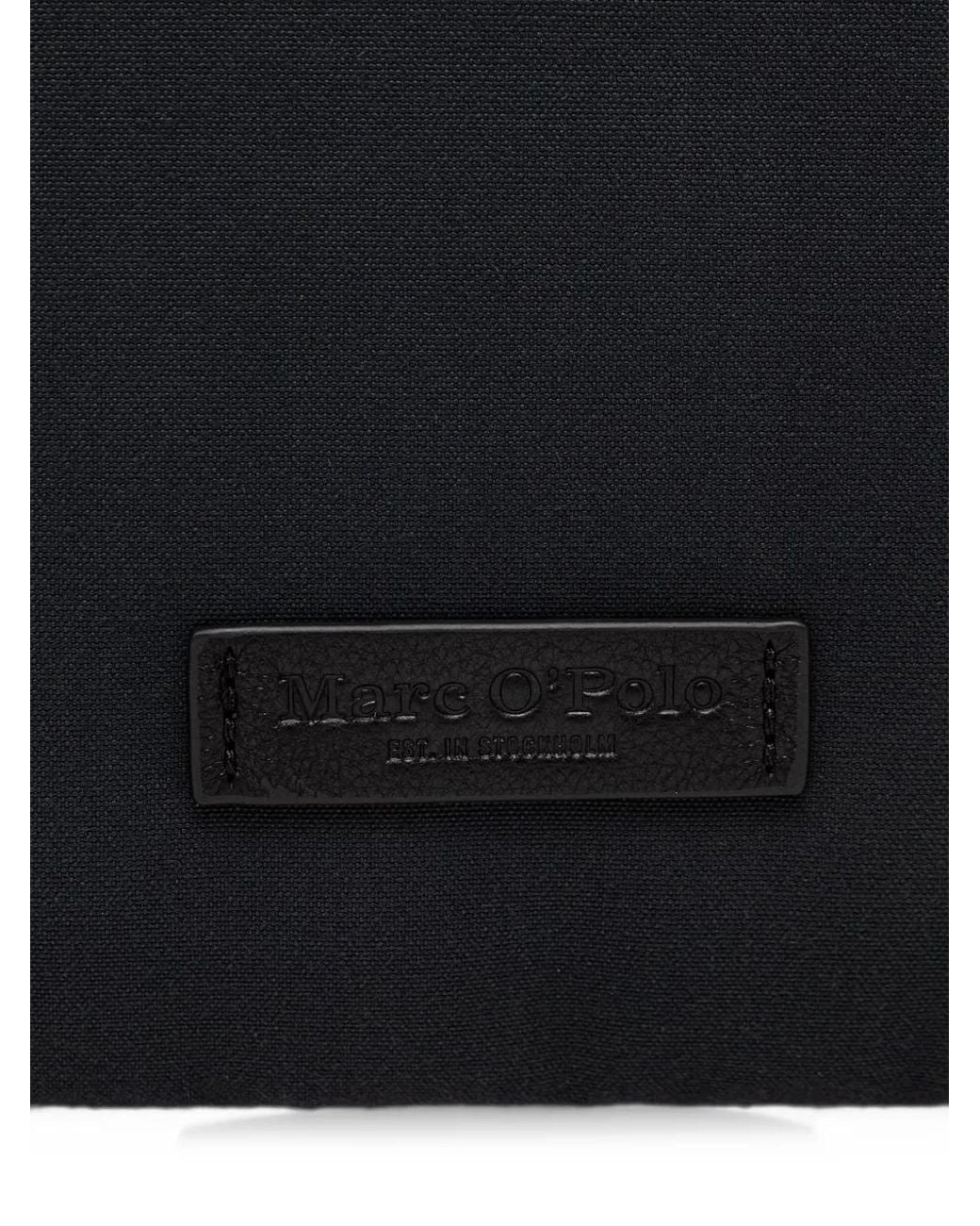 Marc O' Polo Black Maro Laptop Bag for men