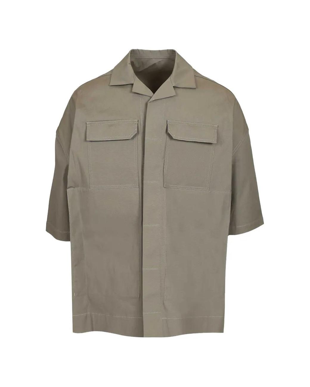 Rick Owens Gray Wool Magnum Tommy for men
