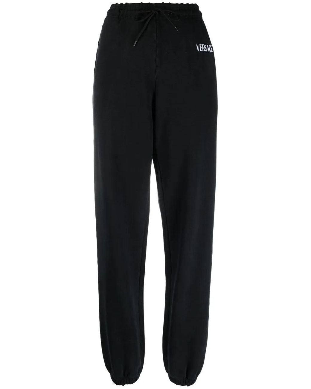 Versace Trainingsbroek Met Logoprint in het Black