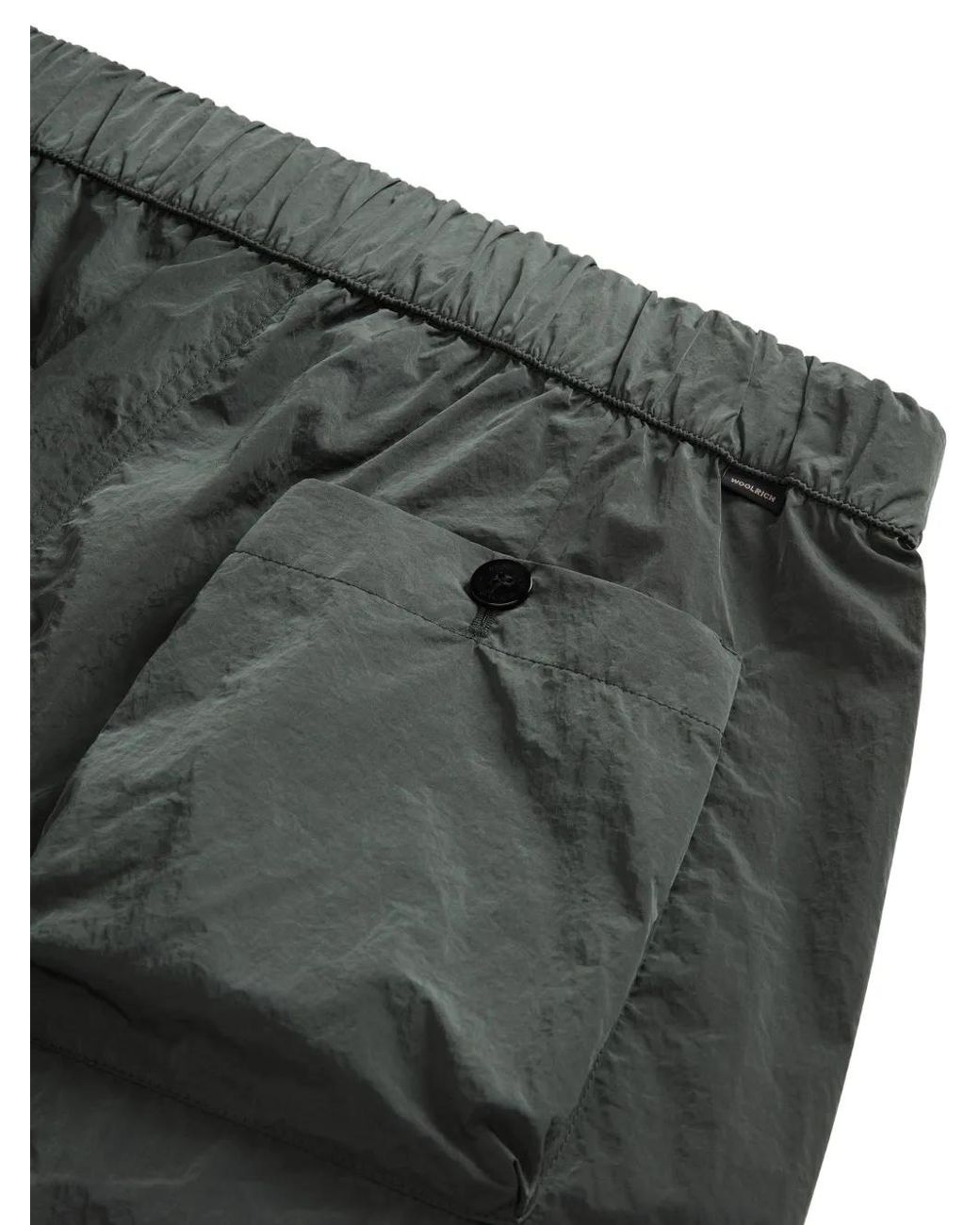 Bermudas Elásticas Con Cinturón Woolrich de hombre de color Gray