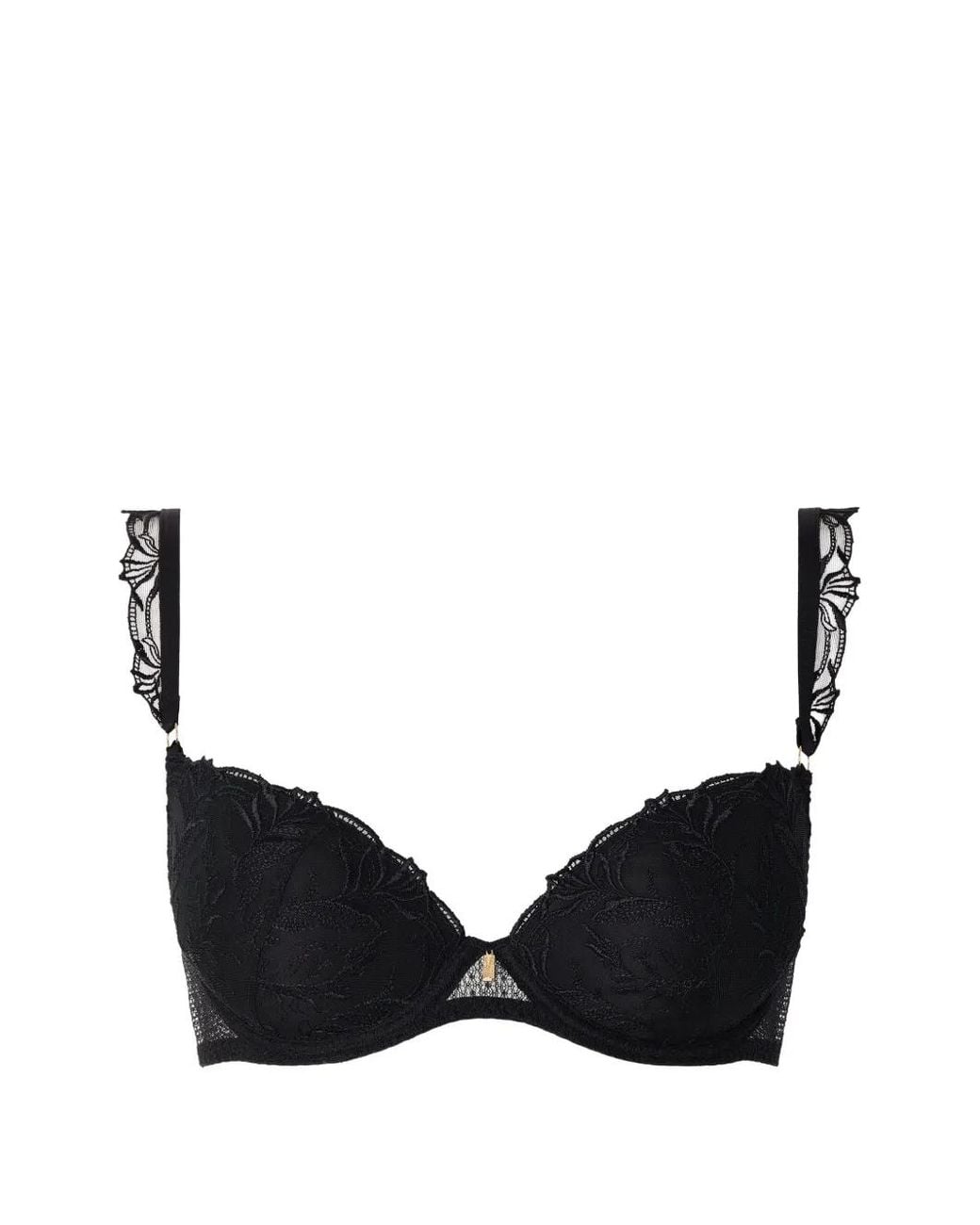 Aubade Black Hidden Treasure Push-Up Bra
