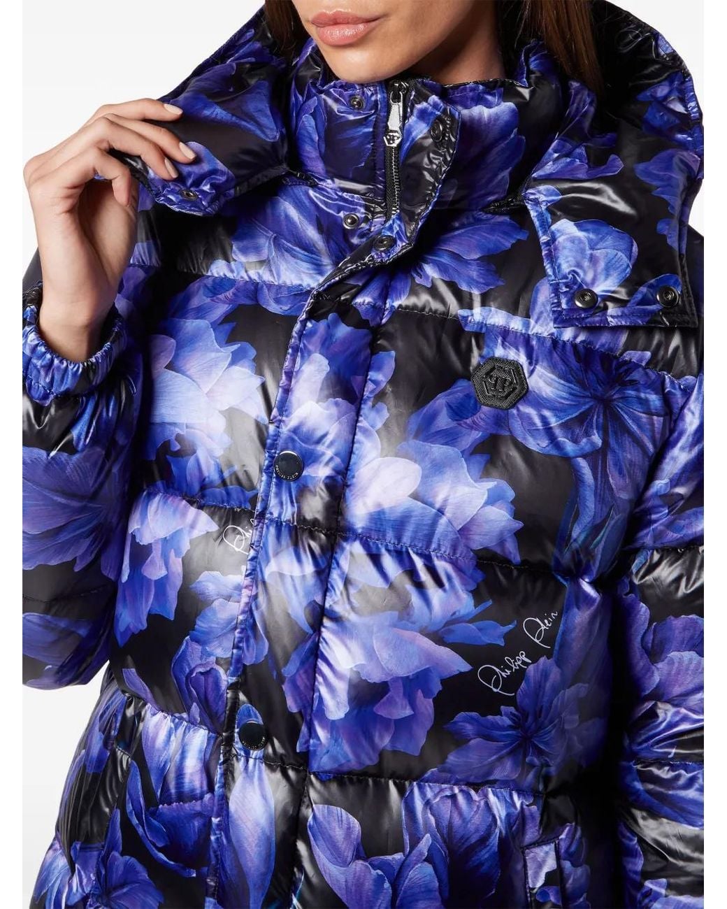 Philipp Plein Blue Puffer