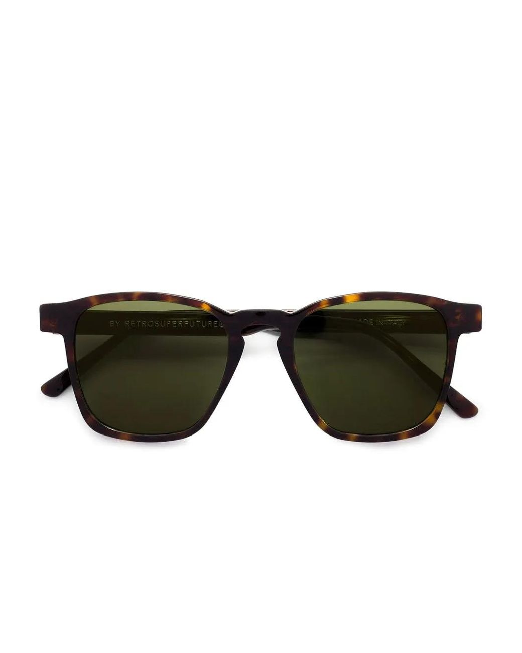 Retrosuperfuture Black Square-Frame Sunglasses
