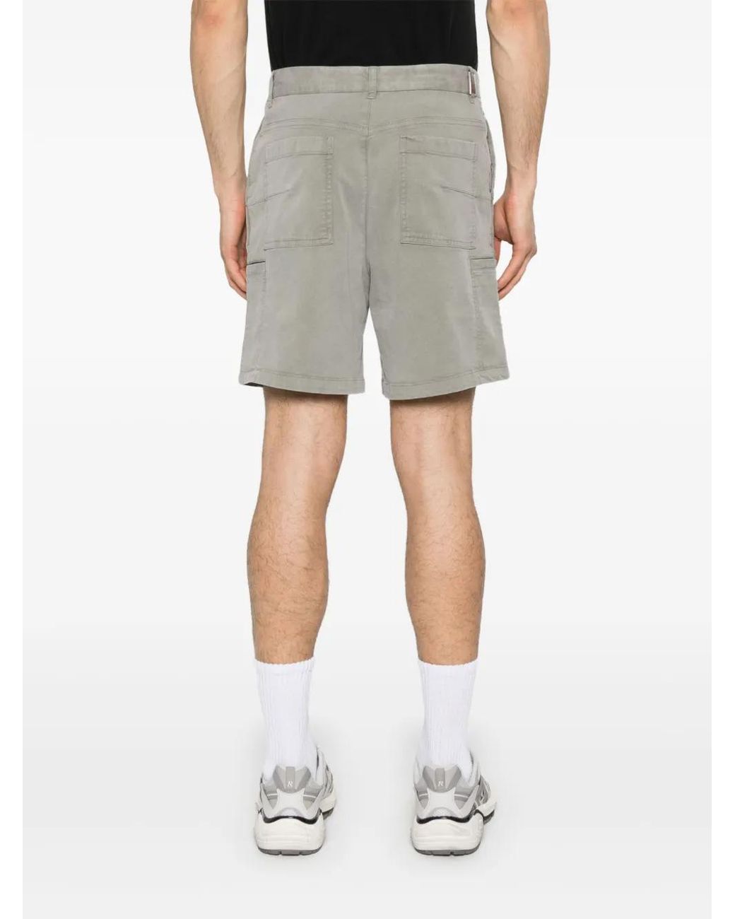Represent Gray Seasonal Cargo Shorts for men