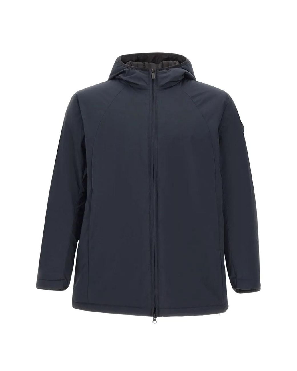 Colmar Blue Hooded Drawstring-Hem Parka for men