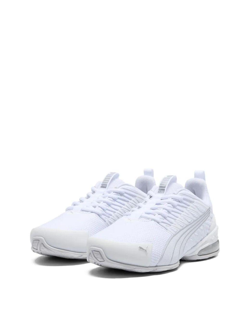 PUMA White Voltaic Evo Sneakers