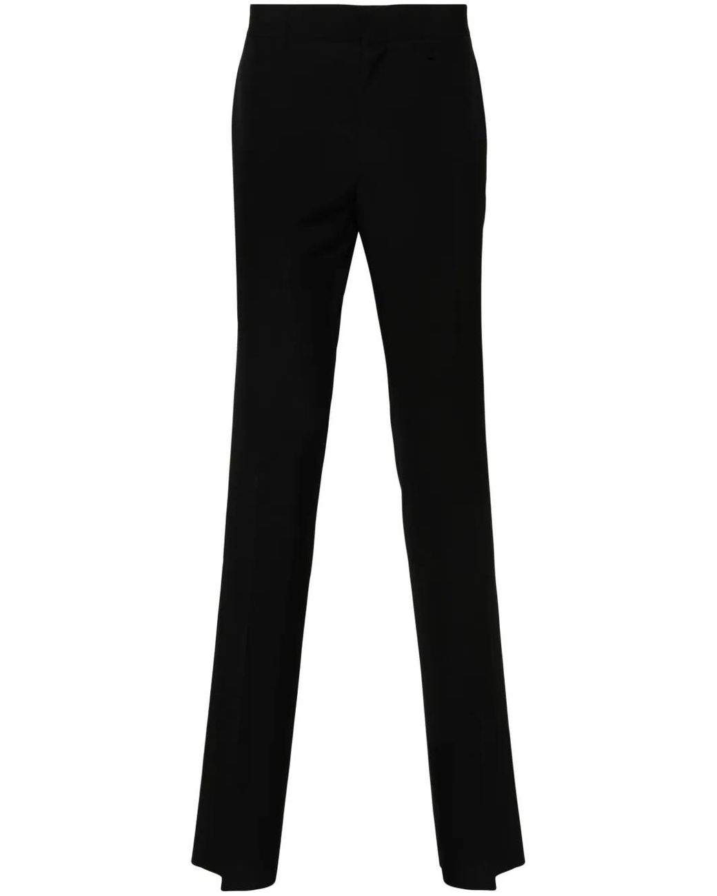 Givenchy Black Wool Tailored Trousers for men