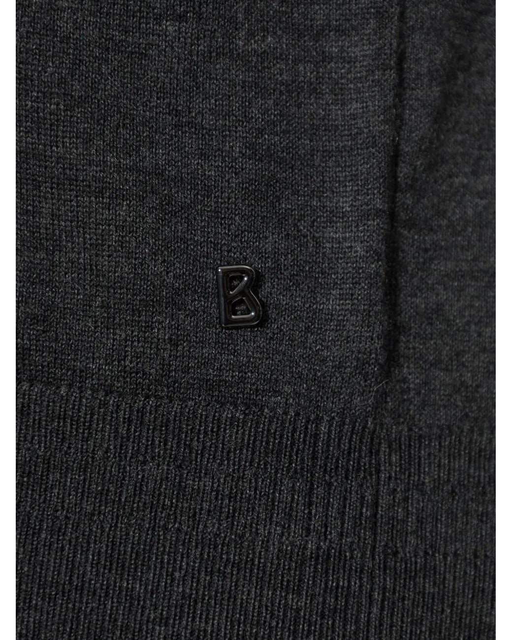 Bogner Black Gordon Roll-Neck Sweater for men