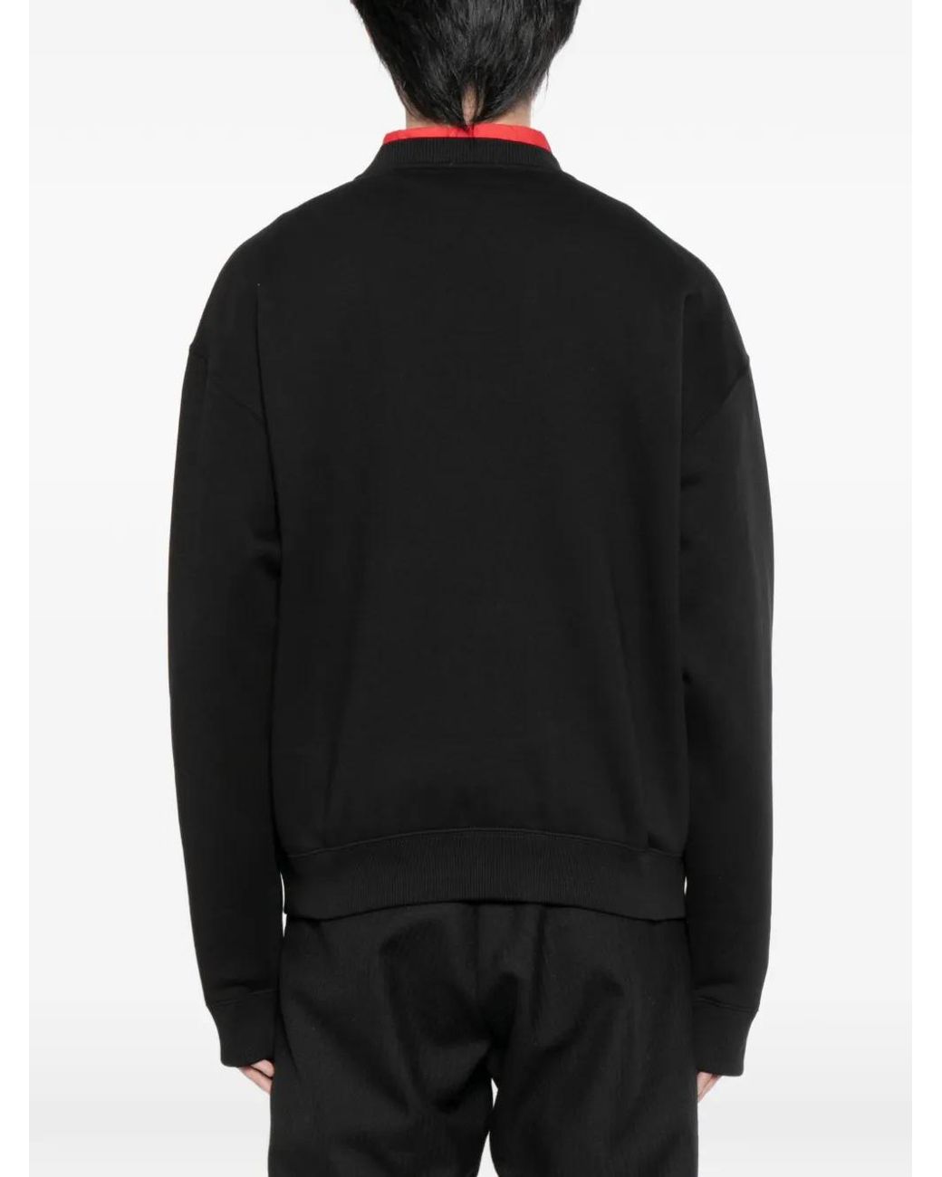 Jil Sander Sweater Met Logoprint in het Black voor heren