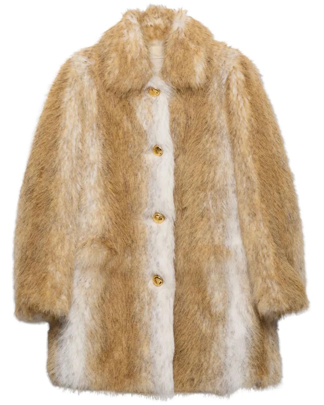 Prada Natural Aspen Coat