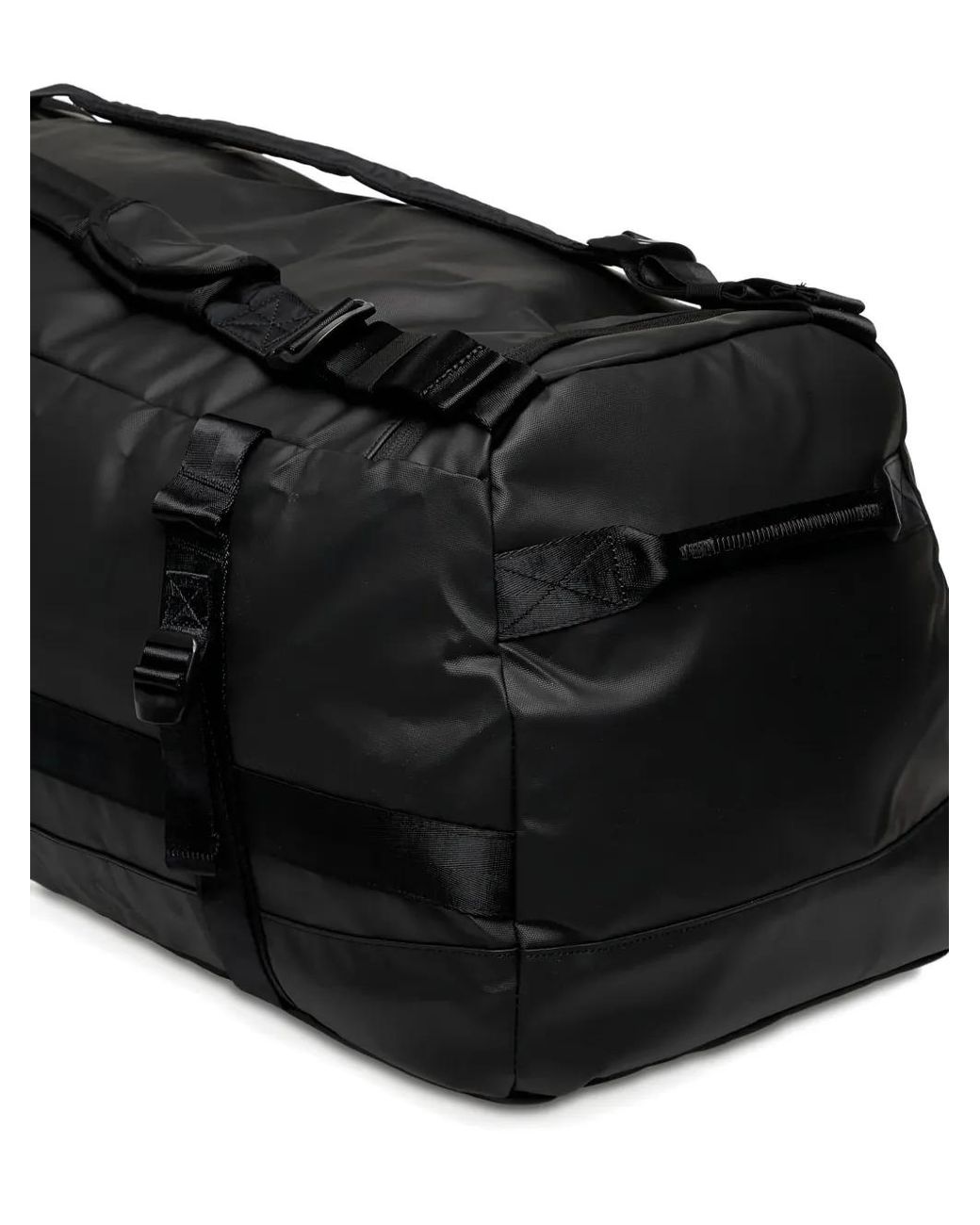 Eastpak Black Padded Logo-Patch Duffle Bag