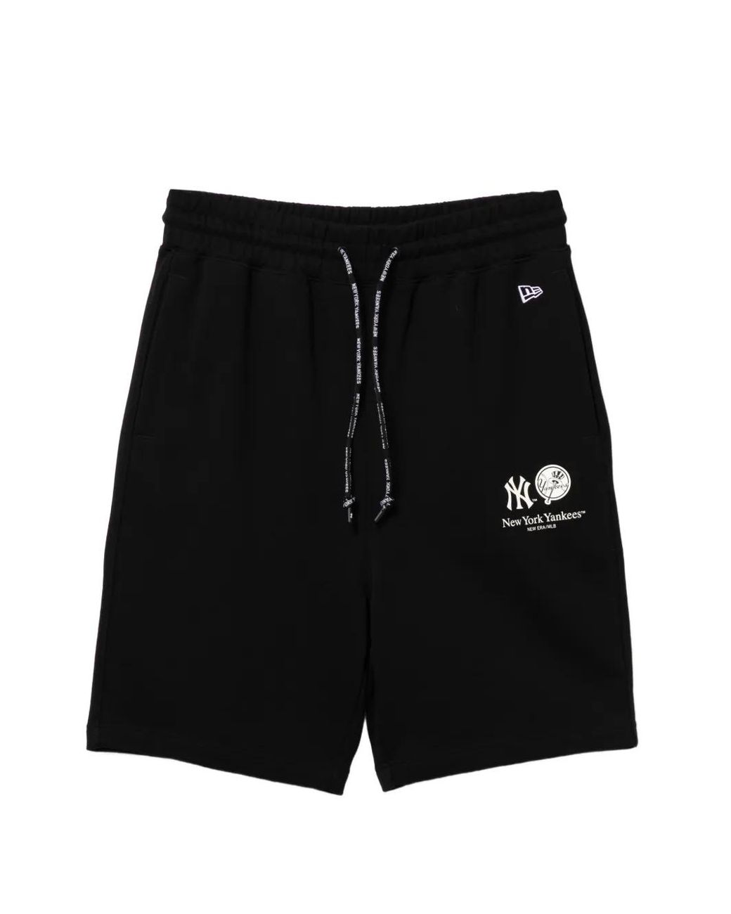 KTZ Black Ny Yankees Shorts for men