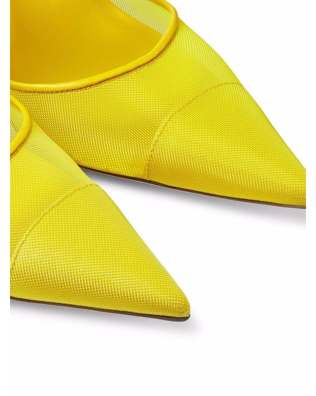 Jimmy Choo Traci Mesh Pumps 90 in Yellow | Lyst Australia Jimmy Choo Traci Mesh Pumps 90 in Yellow | Lyst Australia