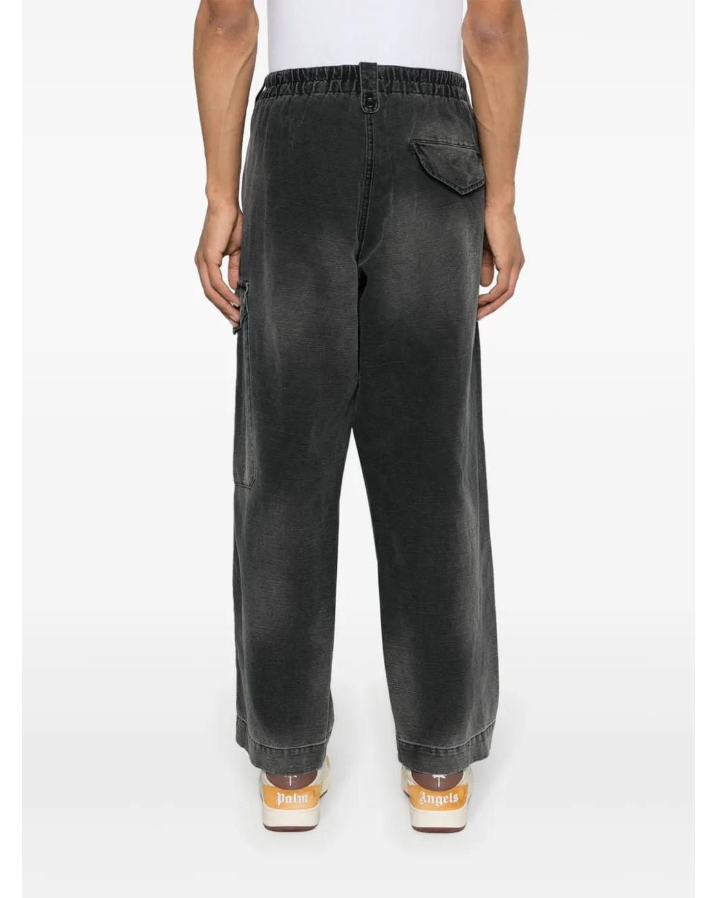 YMC Black Military Tapered Jeans for men