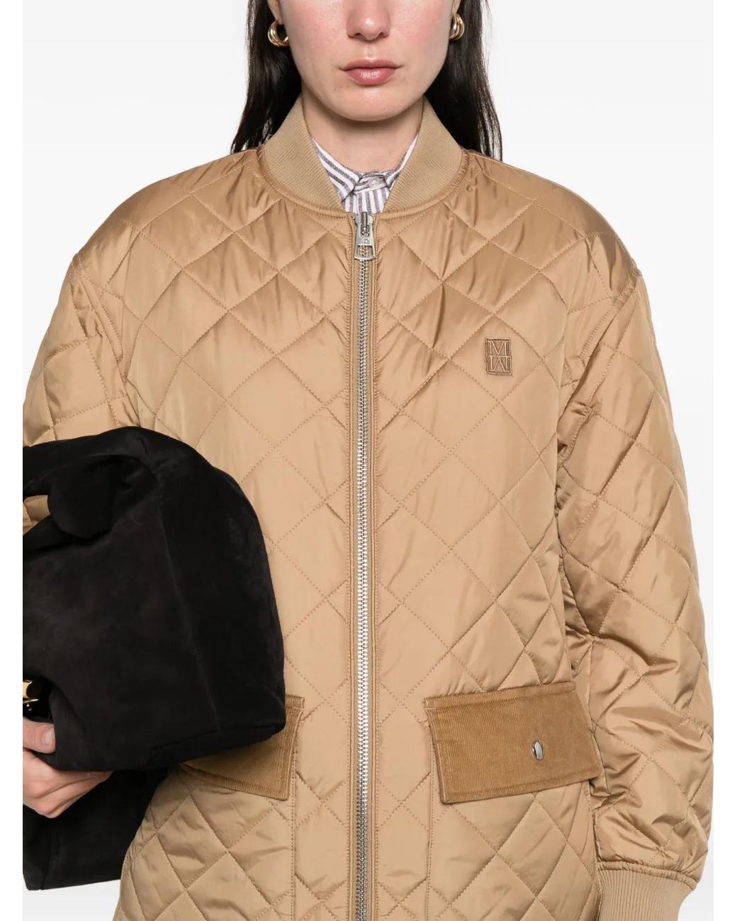 Marc O' Polo Natural Quilted Pocket Coat