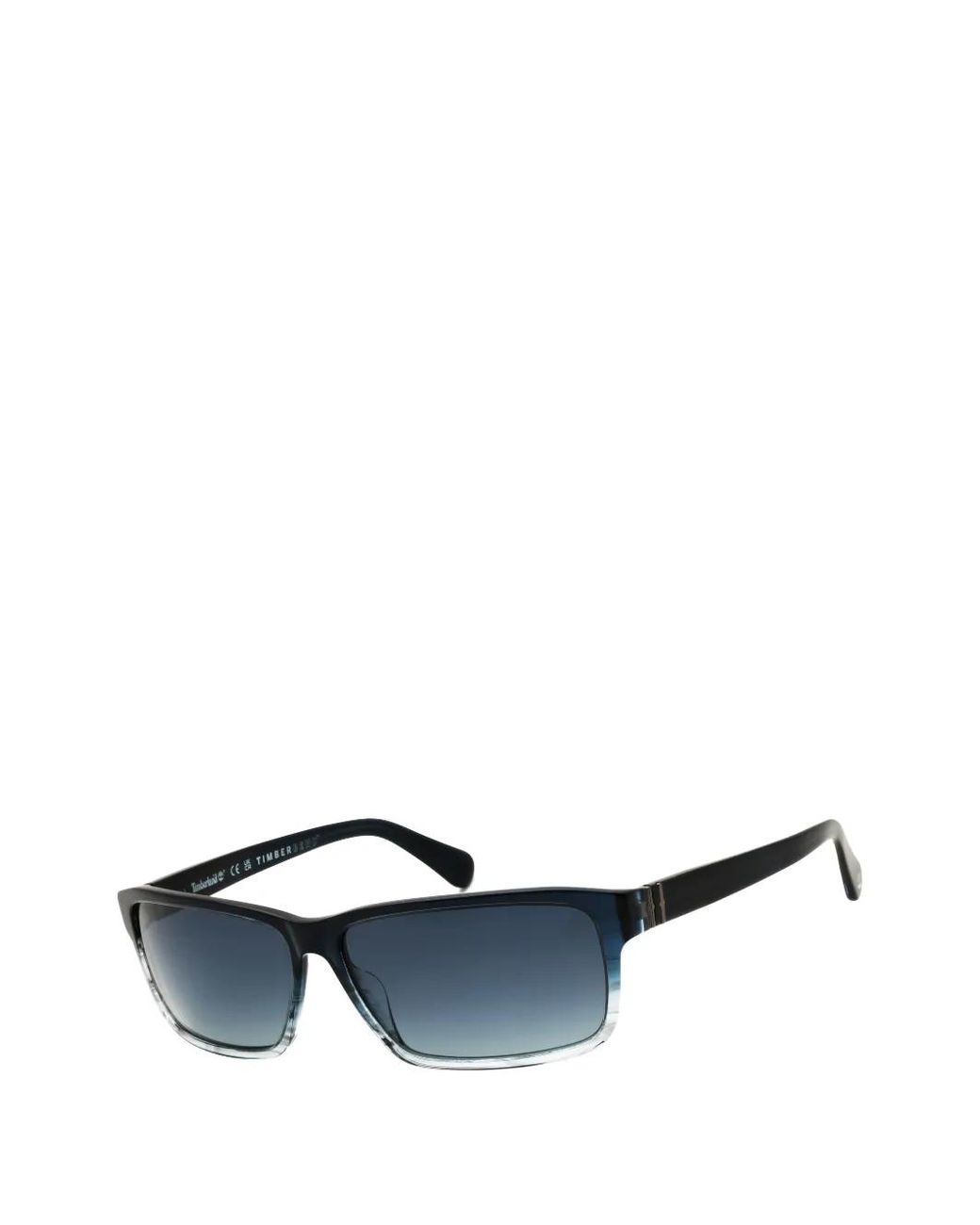 Timberland Blue Rectangle-Frame Sunglasses for men