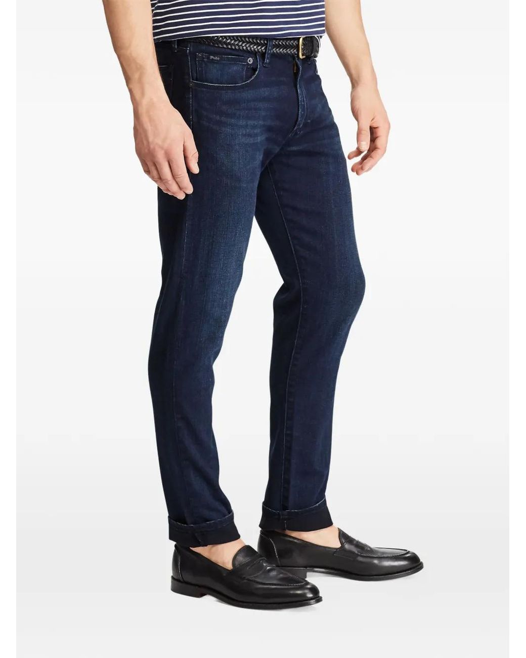 Polo Ralph Lauren Blue Five-Pocket Jeans for men