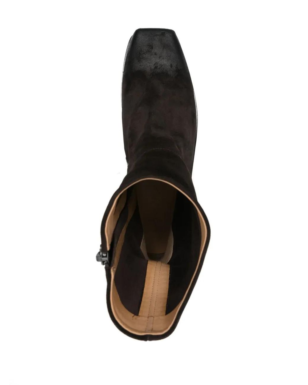 Marsèll Black Cassello Ankle Boots for men