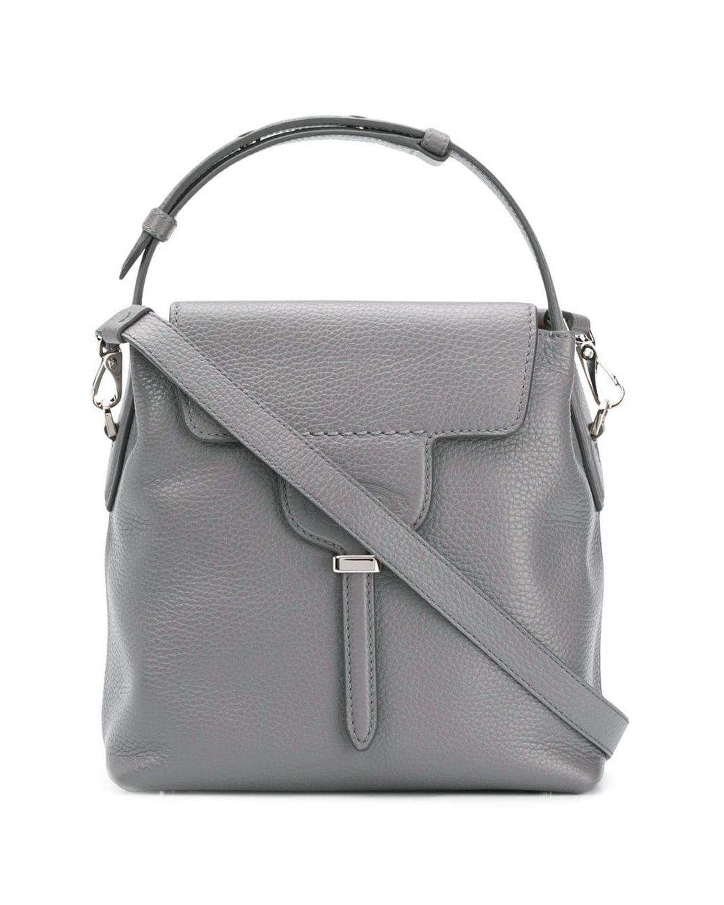 Tod's New Joy Sacca Crossbody Mini Bag in Gray