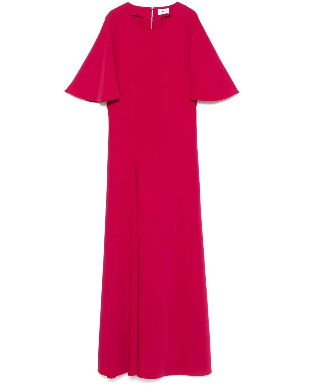 P.A.R.O.S.H. Red Cady Maxi Dress