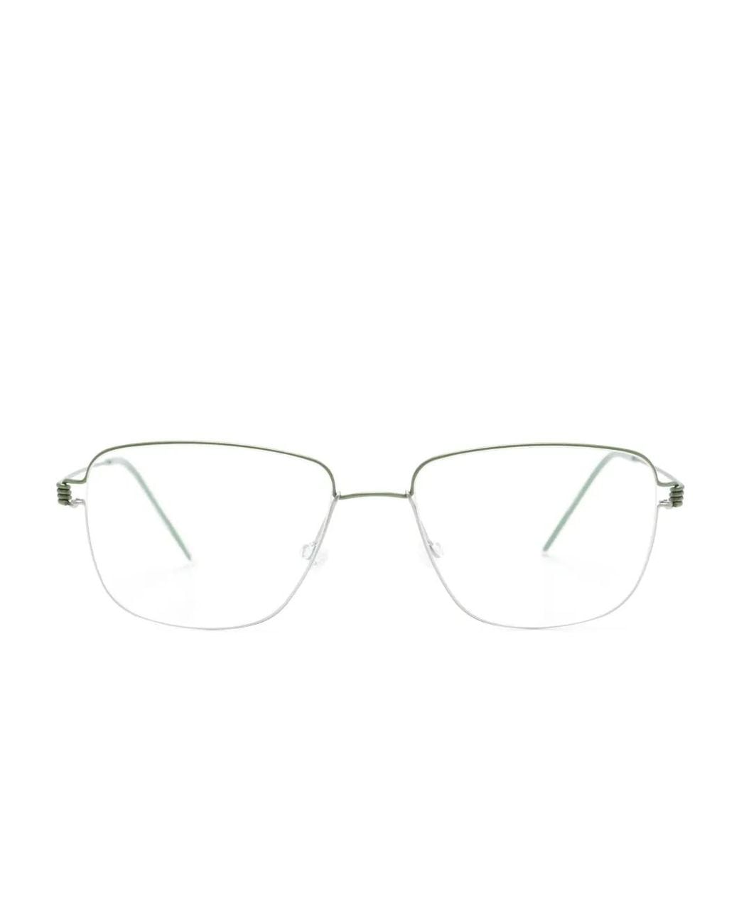 Lindberg Green Gustav Brille Mit Eckigem Gestell