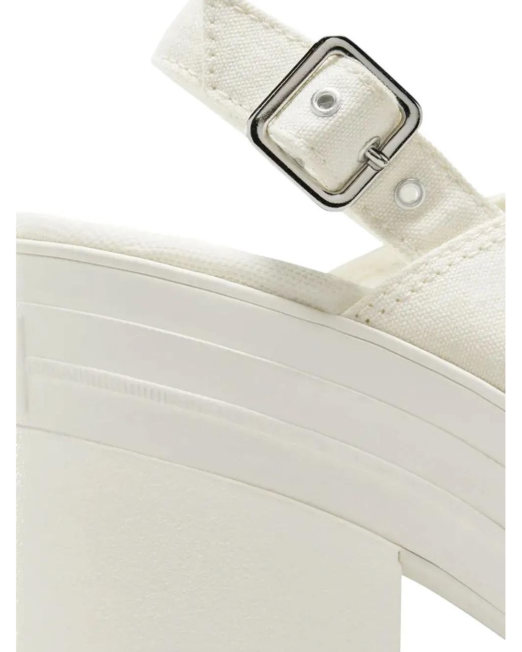 Converse White Chuck 70 De Luxe Slingback Heeled Sandals