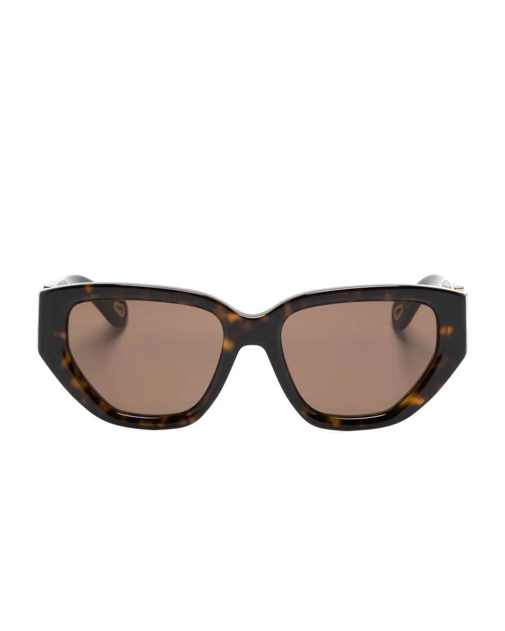 Chloé Brown Marcie Cat-Eye Sunglasses