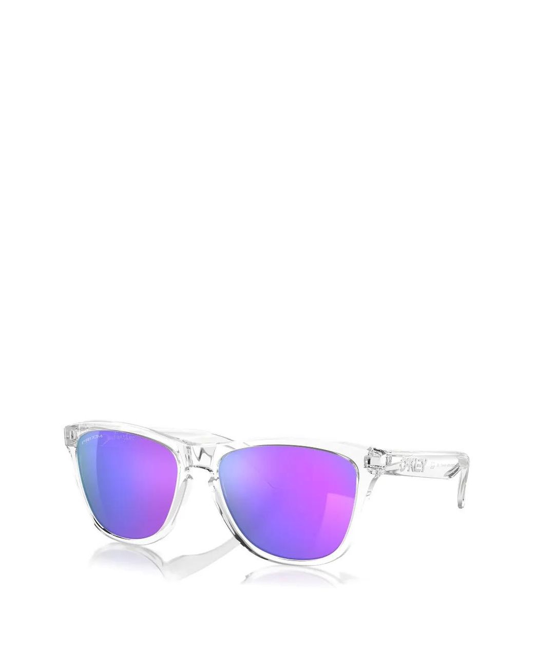 Oakley Purple Frogskins Square-Frame Sunglasses