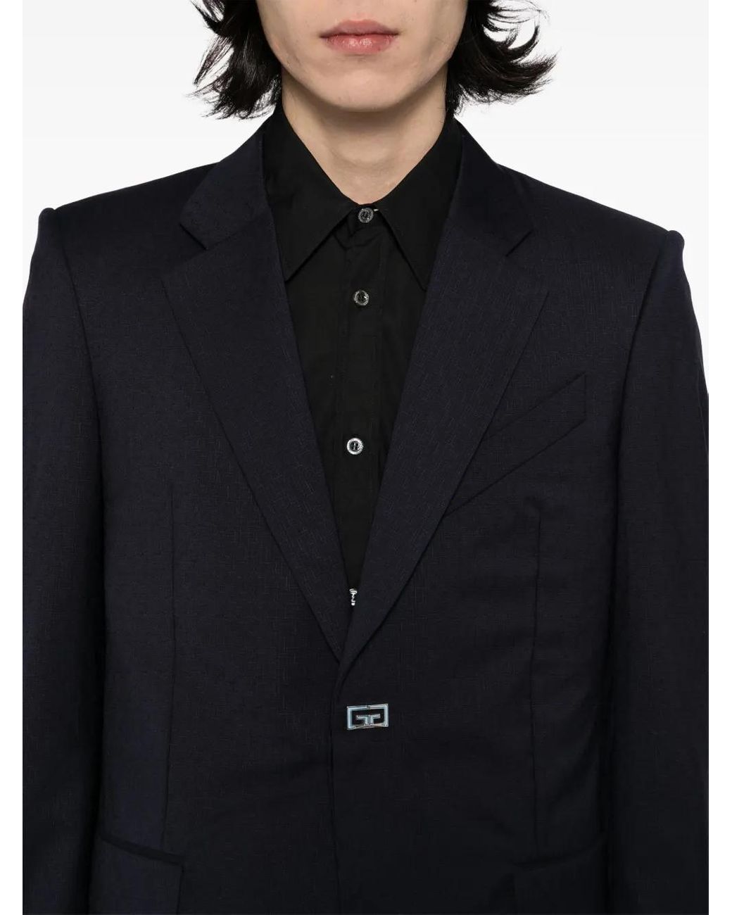 Givenchy Blue Slim Fit Jacket for men