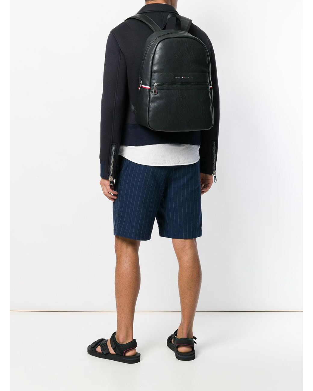 Tommy Hilfiger Essential Laptop Backpack in Black for Men | Lyst
