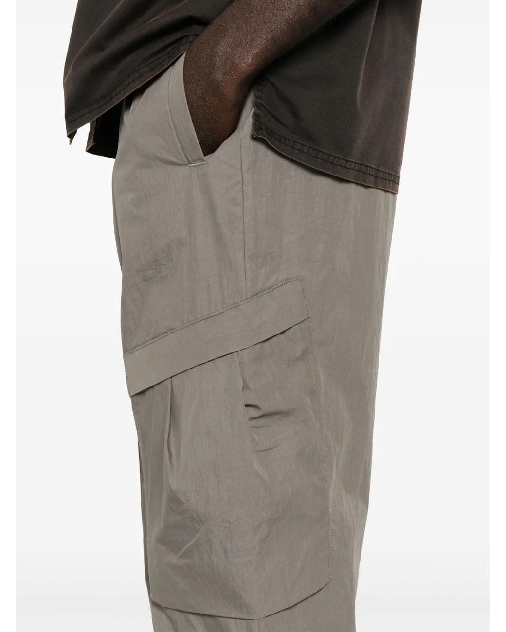 Represent Gray Tech Cargo Pants for men