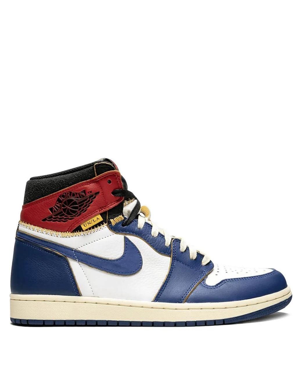 Nike Blue X Union Air 1 Retro High Og Nrg "Storm" Sneakers