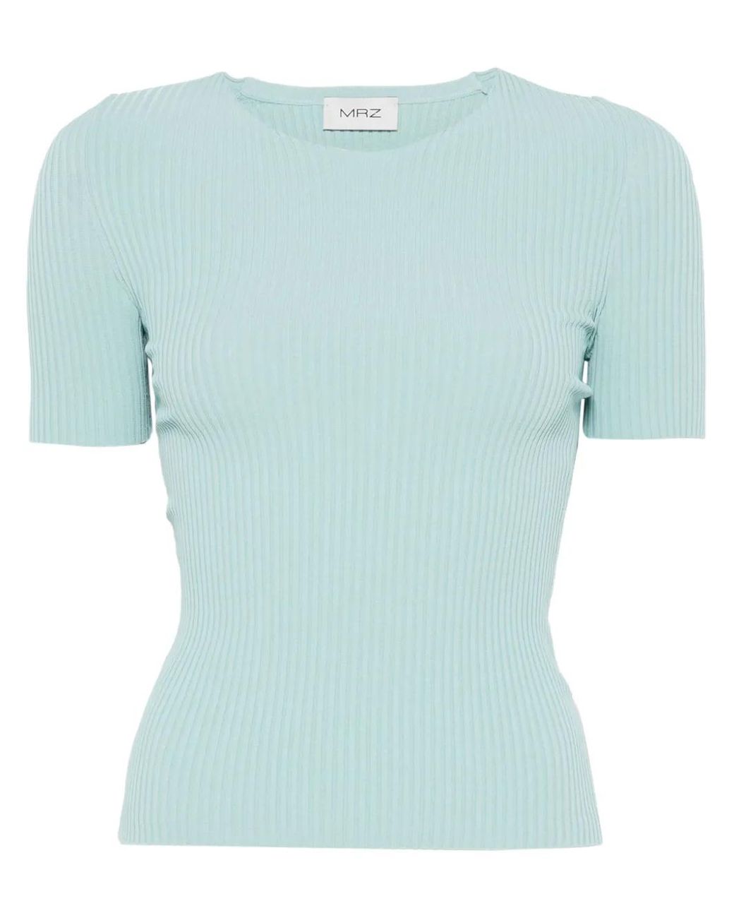 Mrz Blue Ribbed T-Shirt