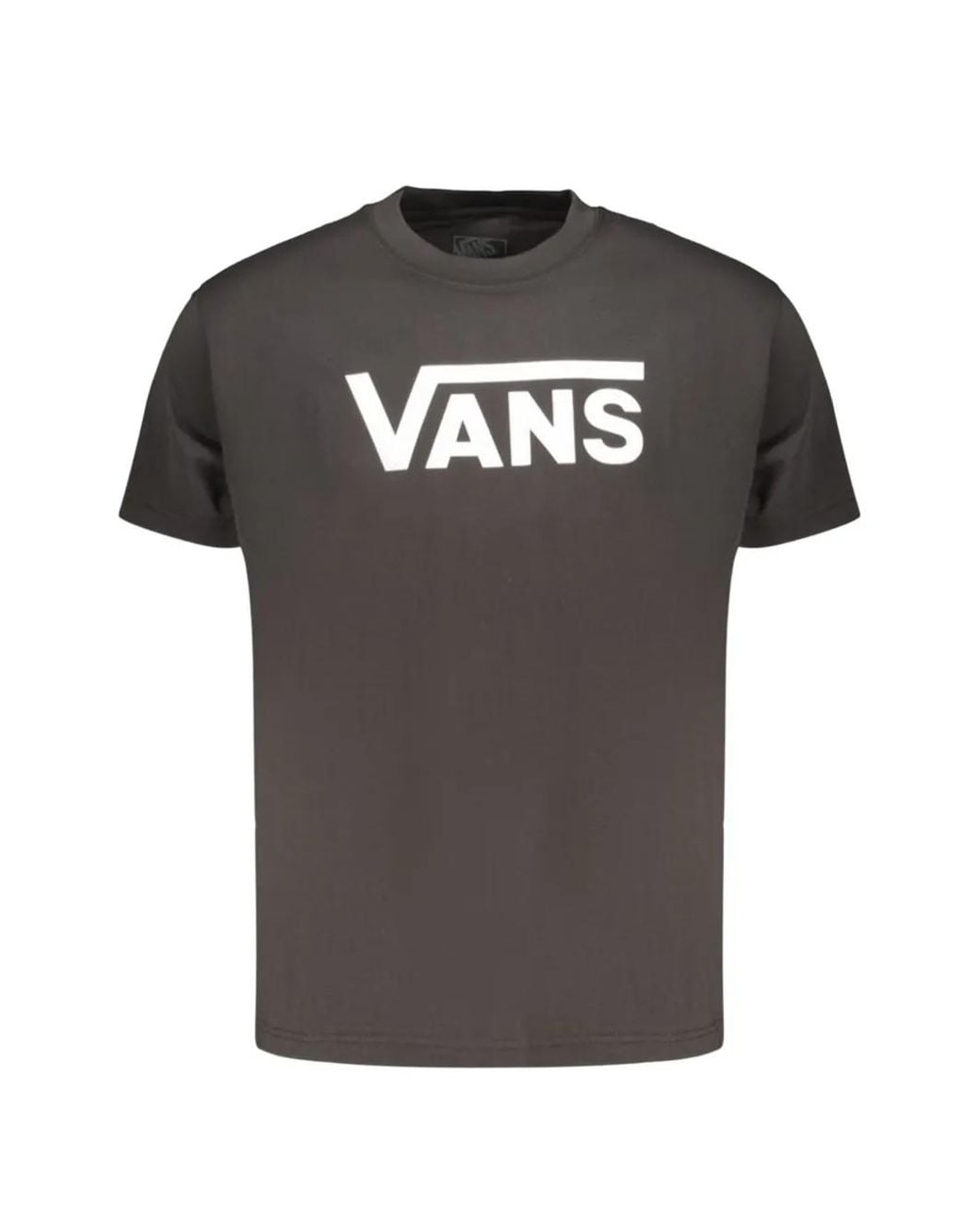Vans Black Logo-Print Cotton T-Shirt for men