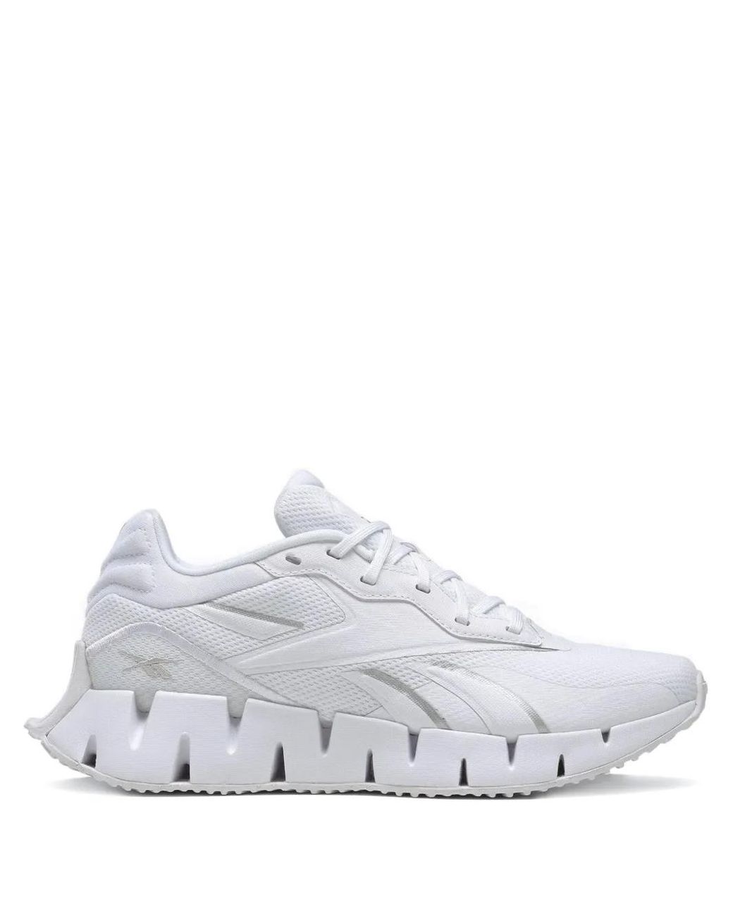 Reebok White Zig Dynamica 4 Sneakers
