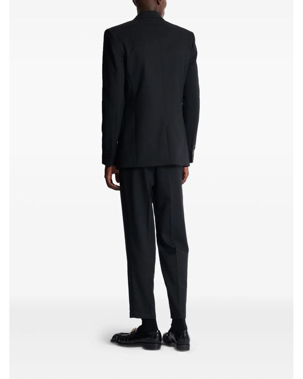 Balmain Black Wool Jacket for men