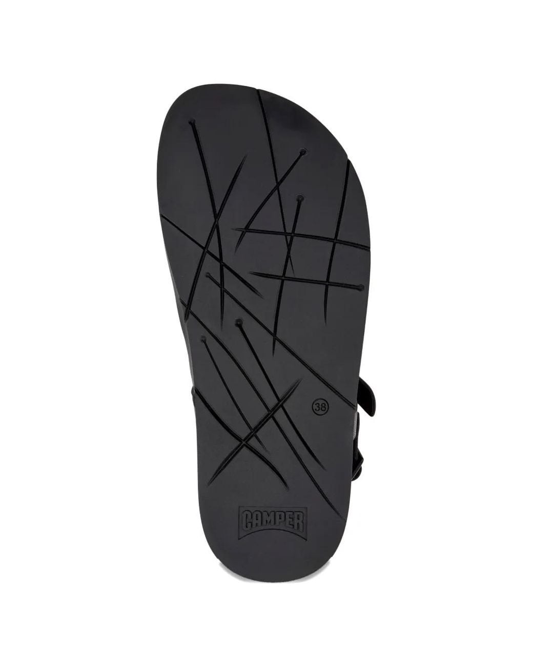 Camper White Lluc Sandals