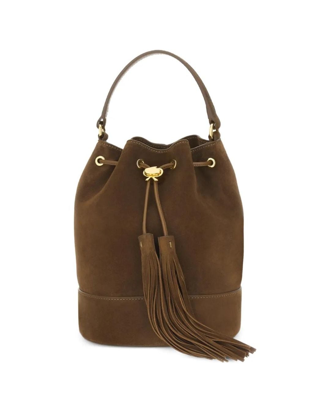 Gianvito Rossi Brown Sac Seau Sienna À Pompons