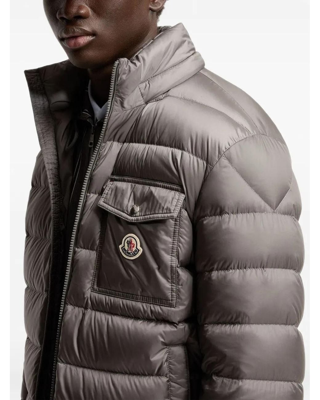 Moncler Gray Verith Jacket for men
