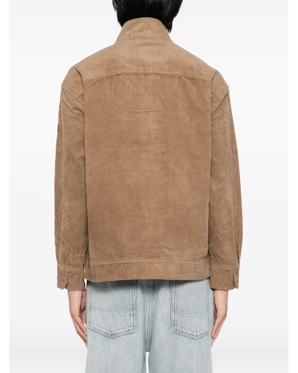 SPORT b. by agnès b. Natural Logo-Patched Jacket for men