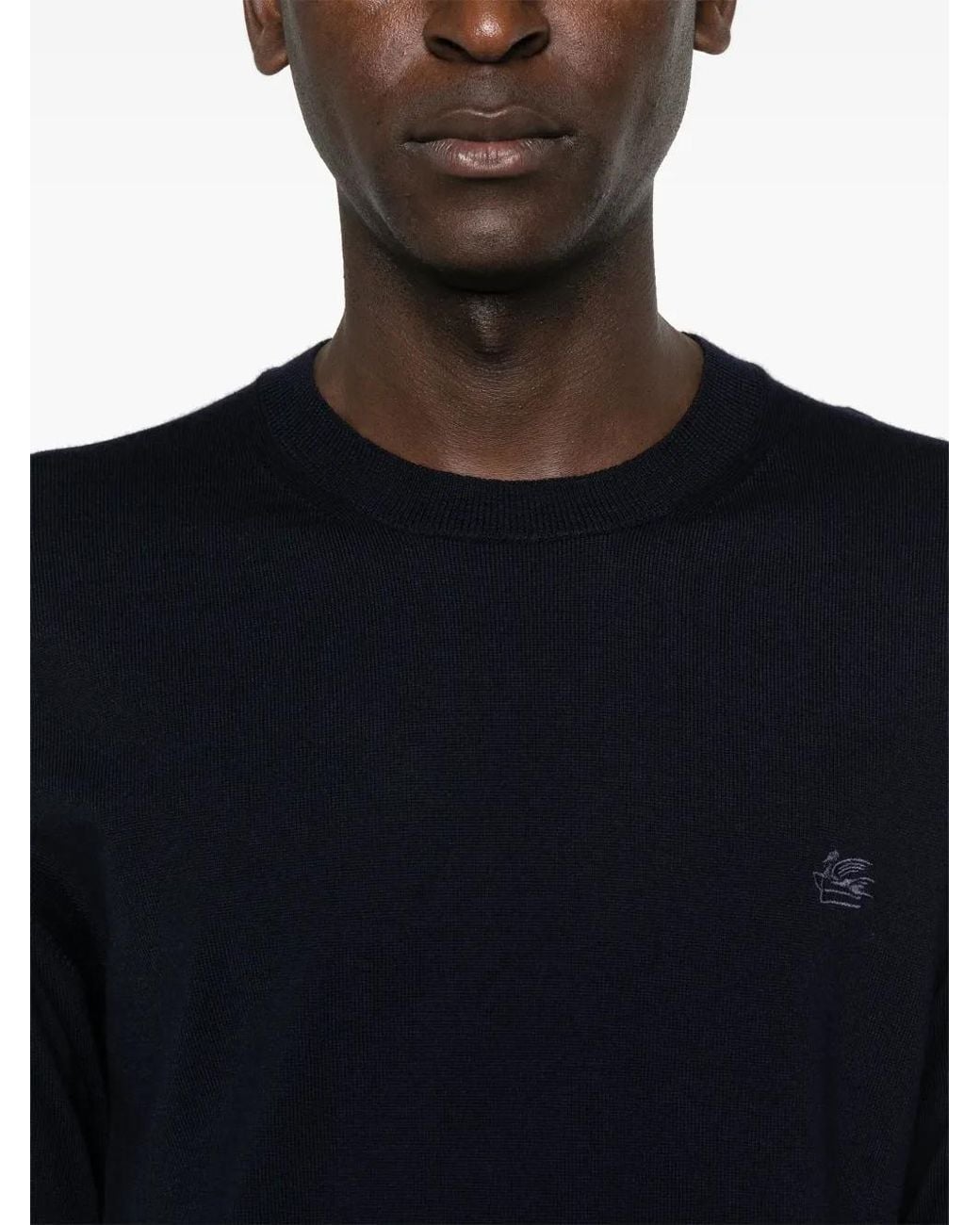 Etro Blue Sweater for men