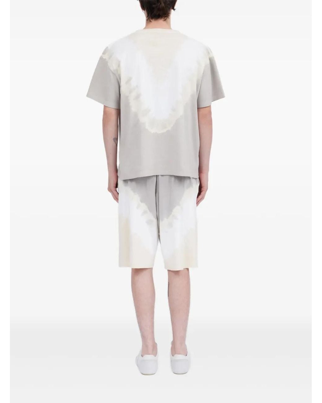 MM6 by Maison Margiela White Printed T-Shirt for men